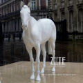 Classic Designs life size marble horse statue